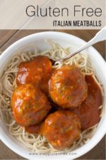 Gluten Free Italian Meatballs - Stay Gluten Free